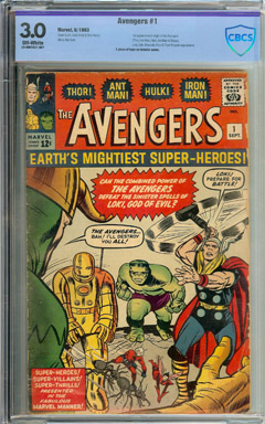 Avengers #1 CBCS 3.5